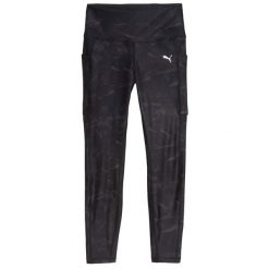 Legginsy Puma W Run Velocity Aop Tight Damskie. Czarne legginsy sportowe damskie Puma, s, bez wzorów, z materiału, do biegania. Za 212.99 zł.
