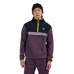 Bluza męska Rossignol Alltrack Fleece. Niebieskie bluzy męskie Rossignol, m, bez wzorów, bez kaptura, narciarskie. Za 419.99 zł.