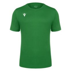 Koszulka Macron Boost Eco. Zielone koszulki sportowe damskie Macron, xl, bez wzorów, z bawełny, bez kołnierzyka, bez ramiączek. Za 317.00 zł.