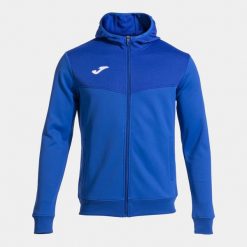 Bluza dresowa z kapturem Joma Campus Street. Niebieskie bluzy męskie Joma, m, bez wzorów, z dresówki, z kapturem, na fitness i siłownię. Za 341.00 zł.