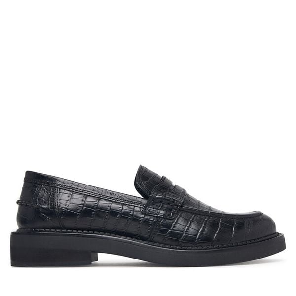 Lordsy Geox. Czarne mokasyny damskie Geox. Za 499.99 zł.