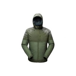 Kurtka SH100 X-WARM męska. Szare kurtki męskie QUECHUA. Za 149.99 zł.