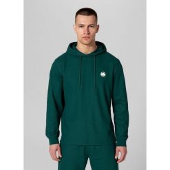 Bluza męska Pitbull z kapturem Pique Rockey. Czarne bluzy męskie PITBULL, l, bez wzorów, z kapturem, na fitness i siłownię. Za 179.00 zł.