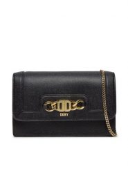 DKNY Torebka Valencia R34GHB35 Czarny. Czarne torebki do ręki damskie DKNY, bez wzorów, ze skóry, wizytowe, bez dodatków. Za 849.99 zł.