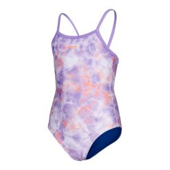 Strój kąpielowy dla dzieci Speedo Allover Pt. Białe stroje kąpielowe dla dziewczynek Speedo, bez wzorów, z materiału. Za 159.00 zł.