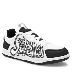 Sneakersy Sprandi. Białe półbuty chłopięce Sprandi, bez wzorów, bez zapięcia. Za 95.99 zł.