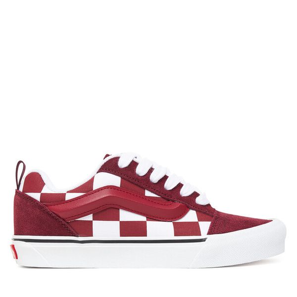 Tenisówki Vans. Czerwone trampki i tenisówki dziewczęce Vans, bez wzorów, bez zapięcia. Za 196.99 zł.