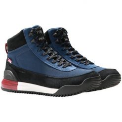 Buty turystyczne męskie The North Face M B2B III Textile WP. Niebieskie trekkingi męskie The North Face, trekkingowe. Za 638.30 zł.