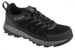 Buty trekkingowe męskie, Strata Trail Mid WP. Czarne trekkingi męskie Columbia, przed kostkę, trekkingowe. Za 319.99 zł.