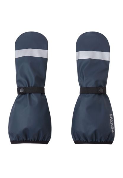 Rękawiczki dziecięce Reima Puro. Niebieskie rękawiczki dziecięce Reima, bez wzorów, z materiału. Za 68.99 zł.