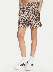 Adidas Szorty sportowe Seasonal Essentials Animal Print KH1551 Beżowy Regular Fit. Brązowe szorty sportowe damskie Adidas, m, bez wzorów, z bawełny, sportowe. Za 179.99 zł.