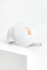 Czapka z daszkiem męska KARL LAGERFELD. Czapki i kapelusze męskie KARL LAGERFELD, bez wzorów. W wyprzedaży za 209.30 zł.