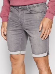 Only & Sons Szorty jeansowe Ply 22018583 Szary Regular Fit. Szare szorty męskie Only & Sons, m, bez wzorów, z bawełny. Za 109.99 zł.