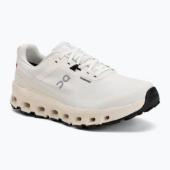Buty do biegania damskie On Running Cloudvista 2 Waterproof. Białe obuwie sportowe damskie On, bez wzorów, z materiału, do biegania. Za 827.95 zł.