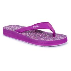 Trespass Caladesi - Żeńska klapka Fioletowa orchidea. Czerwone klapki damskie Trespass, bez wzorów, bez obcasa. Za 203.99 zł.