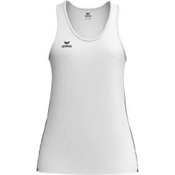 Damski tank top Erima T&F Wings. Białe koszulki sportowe damskie Erima, bez wzorów, bez kołnierzyka, bez ramiączek, do biegania. Za 267.99 zł.