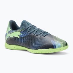 Buty piłkarskie PUMA Future 7 Play It. Szare obuwie sportowe damskie Puma, bez wzorów, do piłki nożnej. Za 251.85 zł.