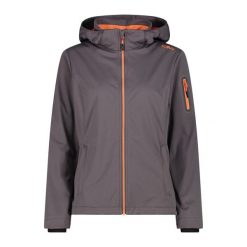 Kurtka damska turystyczna CMP 39A5016. Brązowe kurtki damskie CMP, l, bez wzorów, bez kaptura, trekkingowe. Za 340.00 zł.