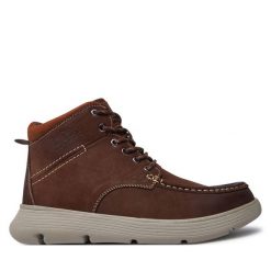 Trzewiki Lee Cooper. Brązowe botki męskie Lee Cooper, bez wzorów, bez zapięcia. Za 239.99 zł.