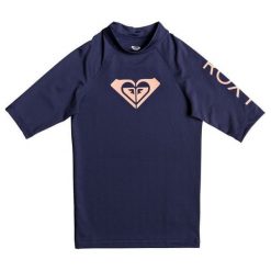 Roxy Koszulka Dziewczęca Lycra Upf 50 Wholehearted 128 Niebieska. Bluzki dla dziewczynek Roxy. Za 110.00 zł.