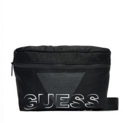 Saszetka nerka Guess. Czarne saszetki męskie Guess, młodzieżowe, małe. Za 149.99 zł.