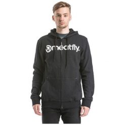 MEATFLY Bluza z kapturem Formularz A - Czarny (rozmiar M). Czarne bluzy męskie Meatfly, m, bez wzorów, z kapturem. W wyprzedaży za 105.00 zł.