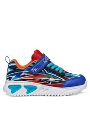 Geox Sneakersy J Assister Boy J45DZB 02ACE C0685 D Niebieski. Niebieskie trampki i tenisówki chłopięce Geox, bez wzorów, z materiału, bez zapięcia. Za 269.99 zł.