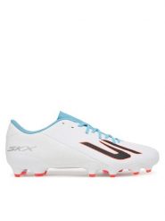 Skechers Buty do piłki nożnej Gold Fg 252116 WTQP Biały. Białe buty sportowe męskie Skechers, ze skóry, bez zapięcia. Za 309.99 zł.