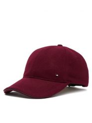Tommy Hilfiger Czapka z daszkiem Dc Wool 6 Panel AM0AM14851 Bordowy. Czerwone rękawiczki męskie Tommy Hilfiger, bez wzorów, z wełny. Za 269.99 zł.