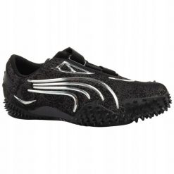 Buty sportowe Women Mostro Metallic na rzep czarne. Czarne obuwie sportowe damskie Puma, bez wzorów, z gumy, trekkingowe. Za 319.00 zł.