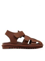 EMU Australia Sandały Cascade K12841 Brązowy. Brązowe sandały dziewczęce Emu Australia, ze skóry, bez zapięcia. Za 329.99 zł.