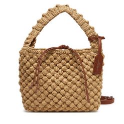 Torebka Gianni Chiarini. Brązowe torebki do ręki damskie Gianni Chiarini, bez wzorów, klasyczne, bez dodatków. Za 479.99 zł.