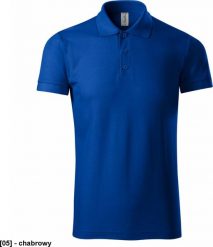 PICCOLIO Joy P21 - ADLER - Koszulka polo męska, 170 g/m, 35% poliester, 65% bawełna, - chabrowy M. Niebieskie koszulki polo męskie PICCOLIO, m, bez wzorów, z bawełny, bez ramiączek. Za 33.31 zł.