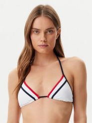 Tommy Hilfiger Góra od bikini UW0UW05810 Biały. Białe bikini damskie Tommy Hilfiger, m, bez wzorów. Za 129.99 zł.