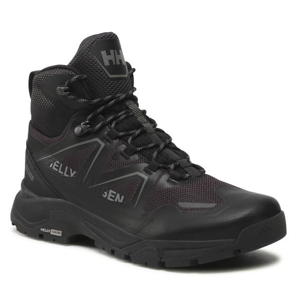 Trekkingi Helly Hansen. Czarne kozaki męskie Helly Hansen, trekkingowe. Za 569.99 zł.