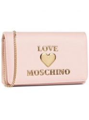 LOVE MOSCHINO Torebka JC4057PP1BLE0600 Różowy. Czerwone torebki do ręki damskie Love Moschino, bez wzorów, ze skóry, wizytowe, bez dodatków. Za 529.00 zł.