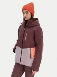 Roxy Kurtka narciarska Stormdash ERJTJ03520 Bordowy Tailored Fit. Czerwone kurtki snowboardowe damskie Roxy, l, bez wzorów, z syntetyku, bez kaptura, narciarskie. Za 1,199.00 zł.