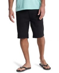 Szorty spacerowe dla Mężczyzn UNION STRAIGHT 20" Czarny. Czarne szorty męskie Quiksilver, m, bez wzorów, z bawełny. Za 110.00 zł.