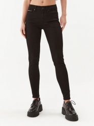 Tommy Jeans Jeansy Nora DW0DW09216 Czarny Skinny Fit. Czarne jeansy damskie Tommy Jeans. Za 249.99 zł.