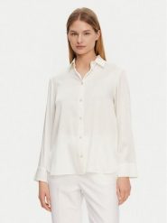Max Mara Leisure Koszula Kadiak 2516111027650 Écru Regular Fit. Bluzki damskie Max Mara Leisure, bez wzorów, z jedwabiu, bez kołnierzyka, bez ramiączek. Za 749.99 zł.