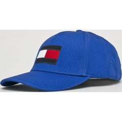 Tommy Hilfiger - Czapka. Niebieskie czapki i kapelusze męskie Tommy Hilfiger. Za 179.90 zł.
