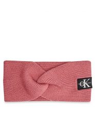 Calvin Klein Opaska materiałowa Mono Logo Patch K60K612660 Różowy. Czerwone rękawiczki damskie Calvin Klein, bez wzorów, z bawełny. Za 159.99 zł.