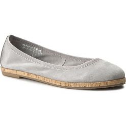 Półbuty TAMARIS - 1-22117-28 Grey 200. Szare półbuty damskie Tamaris, bez wzorów, ze skóry, bez obcasa, na płaskiej podeszwie, bez zapięcia. W wyprzedaży za 109.00 zł.