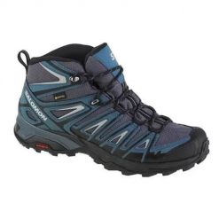Buty trekkingowe męskie Salomon X Ultra Pioneer Mid Gtx. Szare trekkingi męskie Salomon, za kostkę, trekkingowe. Za 694.00 zł.
