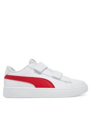 Puma Sneakersy Rickie Classic V 394253 09 Biały. Białe buty sportowe dziewczęce Puma, bez wzorów, ze skóry, bez zapięcia. Za 89.99 zł.
