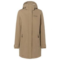 Parka dla kobiet VAUDE Skomer Wool II. Brązowe parki damskie Vaude, bez wzorów, sportowe, bez kaptura. Za 1,518.00 zł.