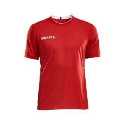 Koszulka Craft progress practise. Czerwone koszulki sportowe męskie Craft, xl, bez wzorów, z poliesteru, bez kołnierzyka, bez ramiączek, na fitness i siłownię. Za 146.00 zł.