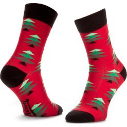 Skarpety Wysokie Męskie FREAK FEET - LCHK-RGR Czerwony. Skarpety męskie marki Giacomo Conti. Za 19.99 zł.