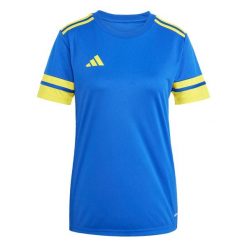Koszulka damska adidas Squadra 25 Jersey niebieska JN5409 ROZMIAR S. Niebieskie koszulki sportowe damskie Adidas, s, bez wzorów, z jersey, sportowe, bez kołnierzyka. Za 75.00 zł.