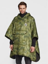 Poler Ponczo 221ACU5601 Zielony Relaxed Fit. Zielone kurtki męskie POLER, m, bez wzorów, z syntetyku, bez kaptura. Za 639.99 zł.